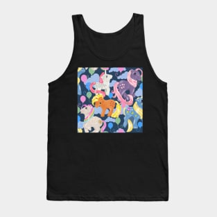 My little pony retro pattern. Tank Top